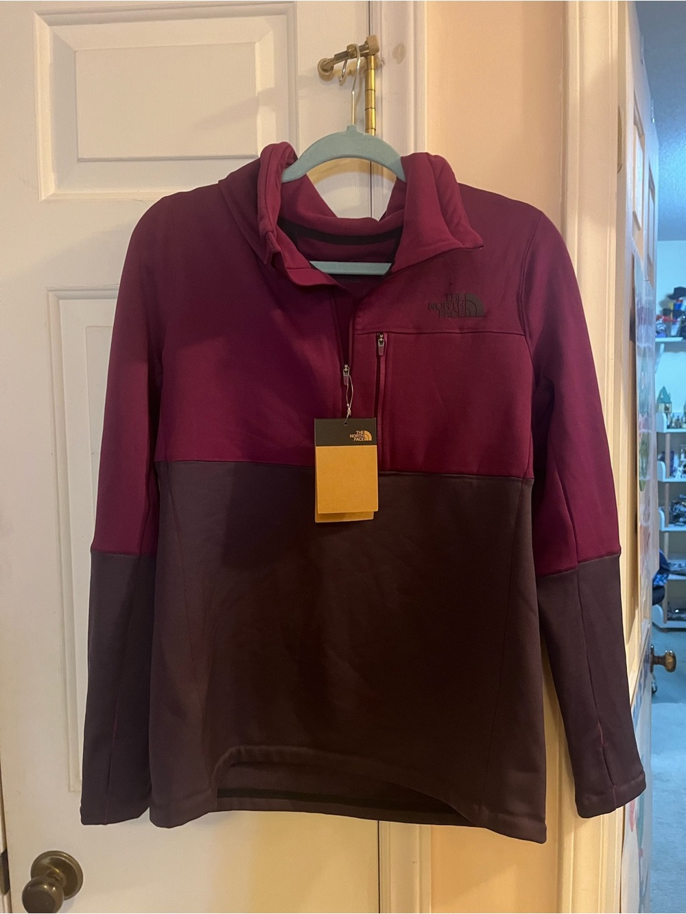 The North Face Women's Pullover in Plum and Berry Tones